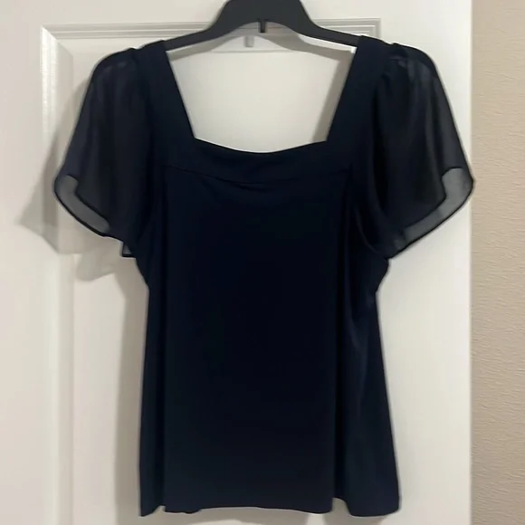 CK Navy Blouse - Picture 5 of 5